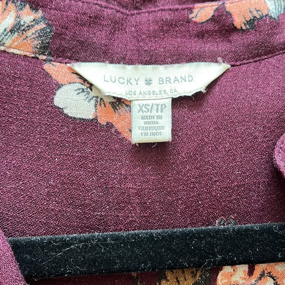 Lucky Brand Floral Blouse - Picture 3 of 3